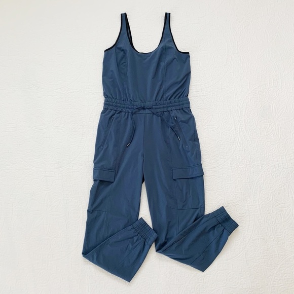 Athleta‎ Unbound Jumpsuit, Iron Blue - Picture 5 of 9